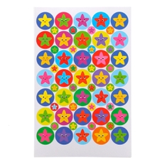 Classmates Star Stickers 24mm and 10mm - Pack of 885